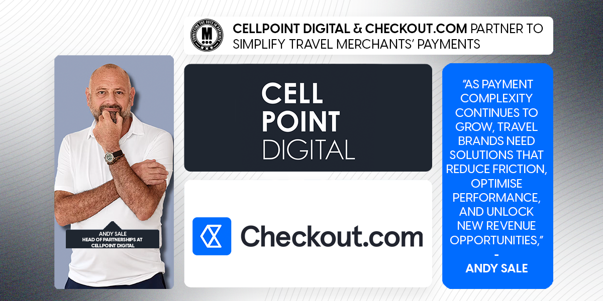 CellPoint Digital & Checkout.com Partner to Simplify Travel Merchants’ Payments