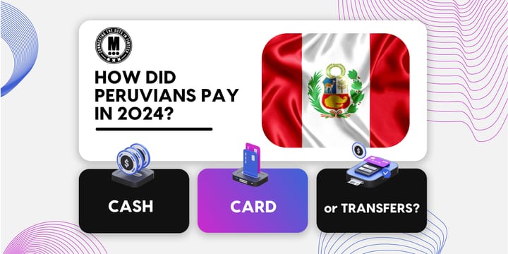 How did Peruvians pay online in 2024?
